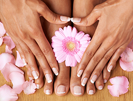Parent - working mom - mani pedi