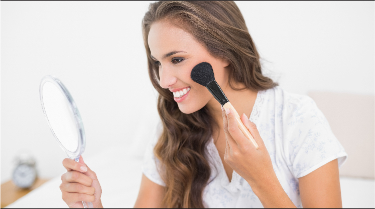 Tweezing your eyebrows
